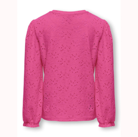 PINK FLOWER BLOUSE