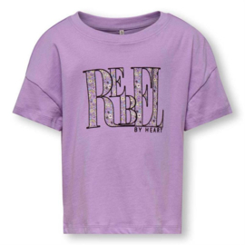 ONLY REBEL SHIRT VIOLET
