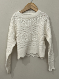 ONLY KNIT BEIGE STRUCTURE