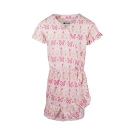 NO WAY MONDAY PINK MULTI DRESS