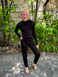 KIDS ONLY HIGHNECK PULLOVER BLACK MAAT 158/164