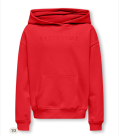 ONLY HOODIE ULTIMATE RED