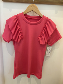 SHIRT RUFFELS PINK