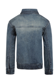 DENIM BLUE BOMBER