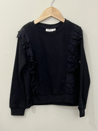 ONLY BLACK SWEATER RUFFLE