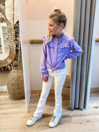 KIDS ONLY FLAIR STRETCH WHITE MAAT 128
