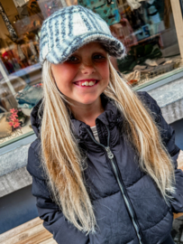 KIDS ONLY PUFFER WINTER JACKET BLACK MAAT 164