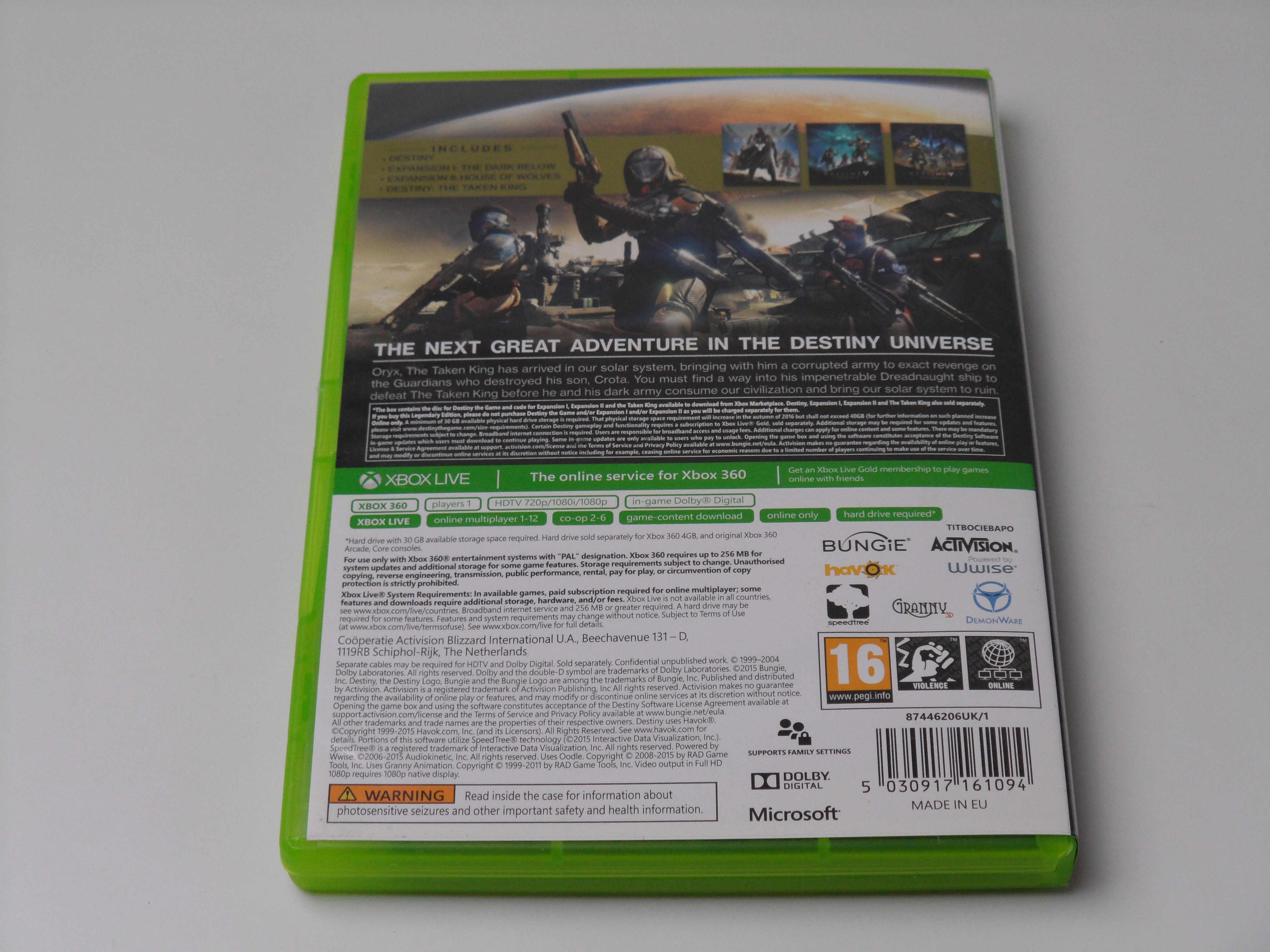 Destiny: The Taken King Legendary Edition