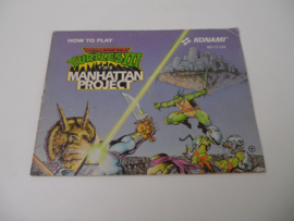 Turtles III: The Manhattan Project Handleiding (USA)