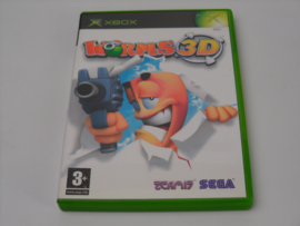 Worms 3D Box & Manual