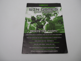 Xbox Registry Flyer / Card