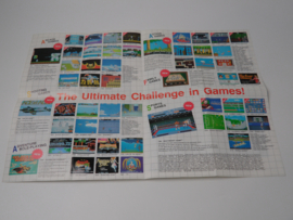 Sega Master System (II) Games Catalog / Flyer