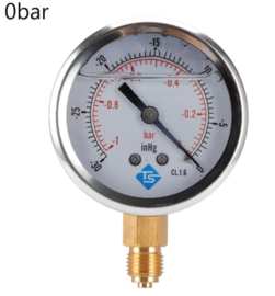 Analoge vacuümmeter voor Airco of koelinstallaties