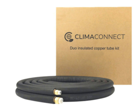 Airco leidingset met flarewartels 1/4-3/8 lengte 3 meter