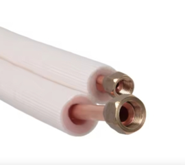 koelleiding geïsoleerd flare leidingset Ø1/4" x 3/8" (rol van 3 meter)
