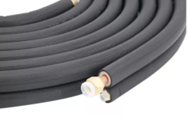 Airco leidingset met flarewartels 1/4-1/2 lengte 10 meter