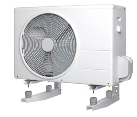 Vibratiekit voor Airco machine blauw/groen, met veer, voor units tot 55