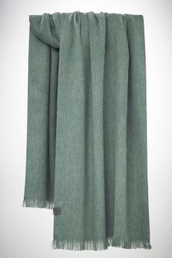 Bufandy - Alpaca sjaal brushed solid - misty sage