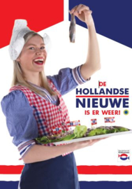Poster Hollandse Nieuwe 'De Hollandse Nieuwe is er weer'