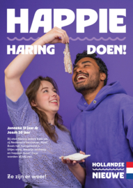 Poster B2-formaat - Happie Haring doen!