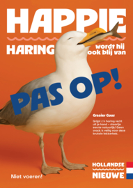 Poster A2-formaat - Pas op niet voeren!