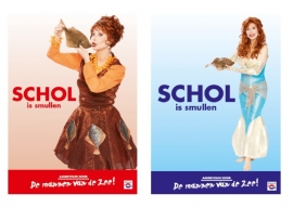 Posters schol is smullen