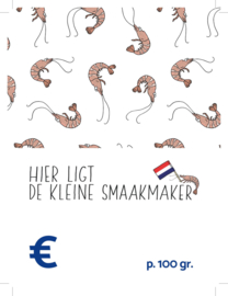 Schapkaartje ''Hier ligt de kleine smaakmaker'' (3 stuks)