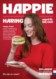 Poster A2-formaat - Word ik blij van!