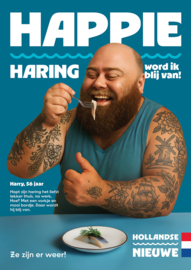 Poster A2-formaat - Word ik blij van!