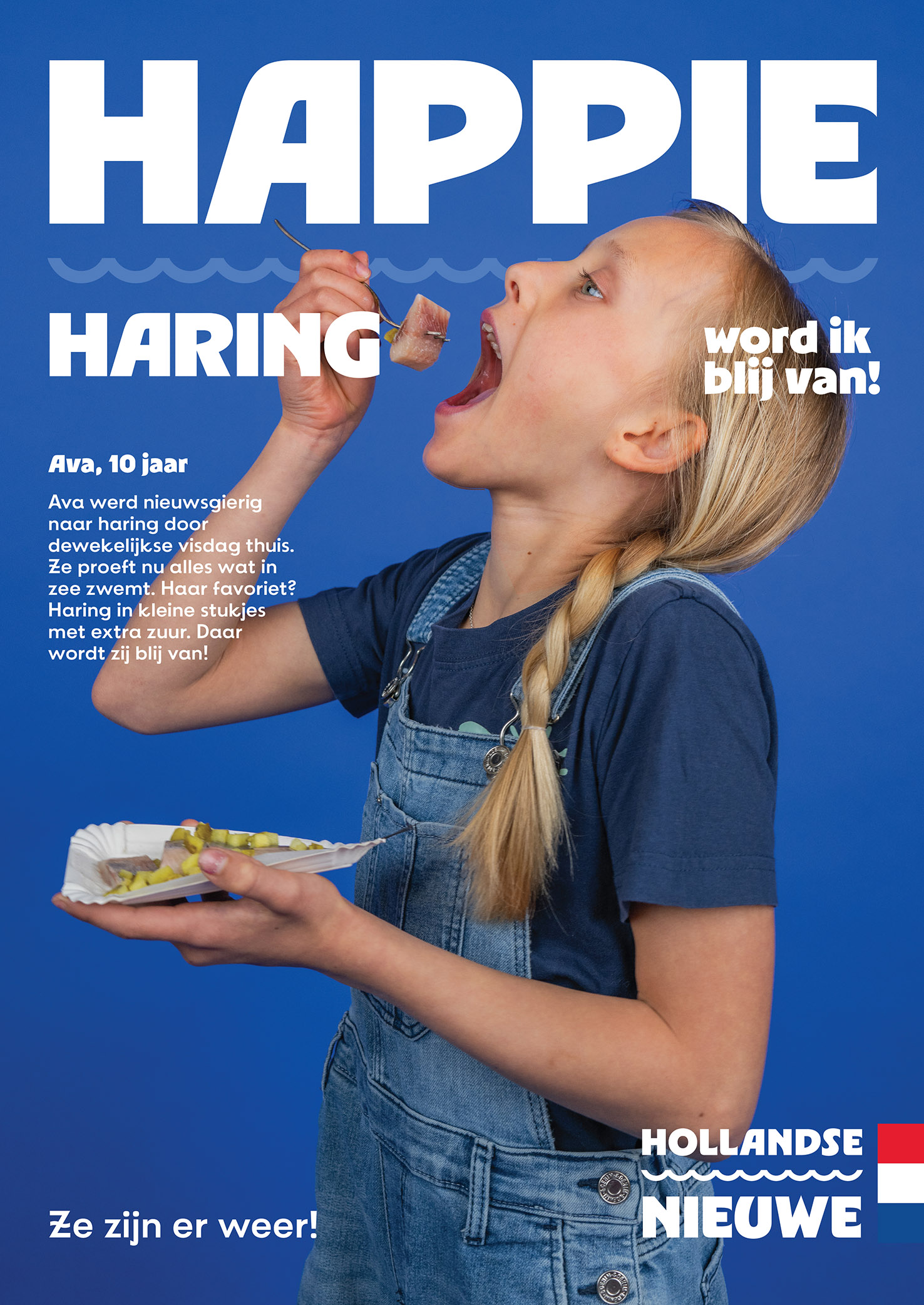 Poster B1-formaat - Happie Haring