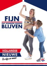 Poster Hollandse Nieuwe 'Fijn dat sommige dingen blijven'