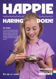 Poster B2-formaat - Happie Haring doen!