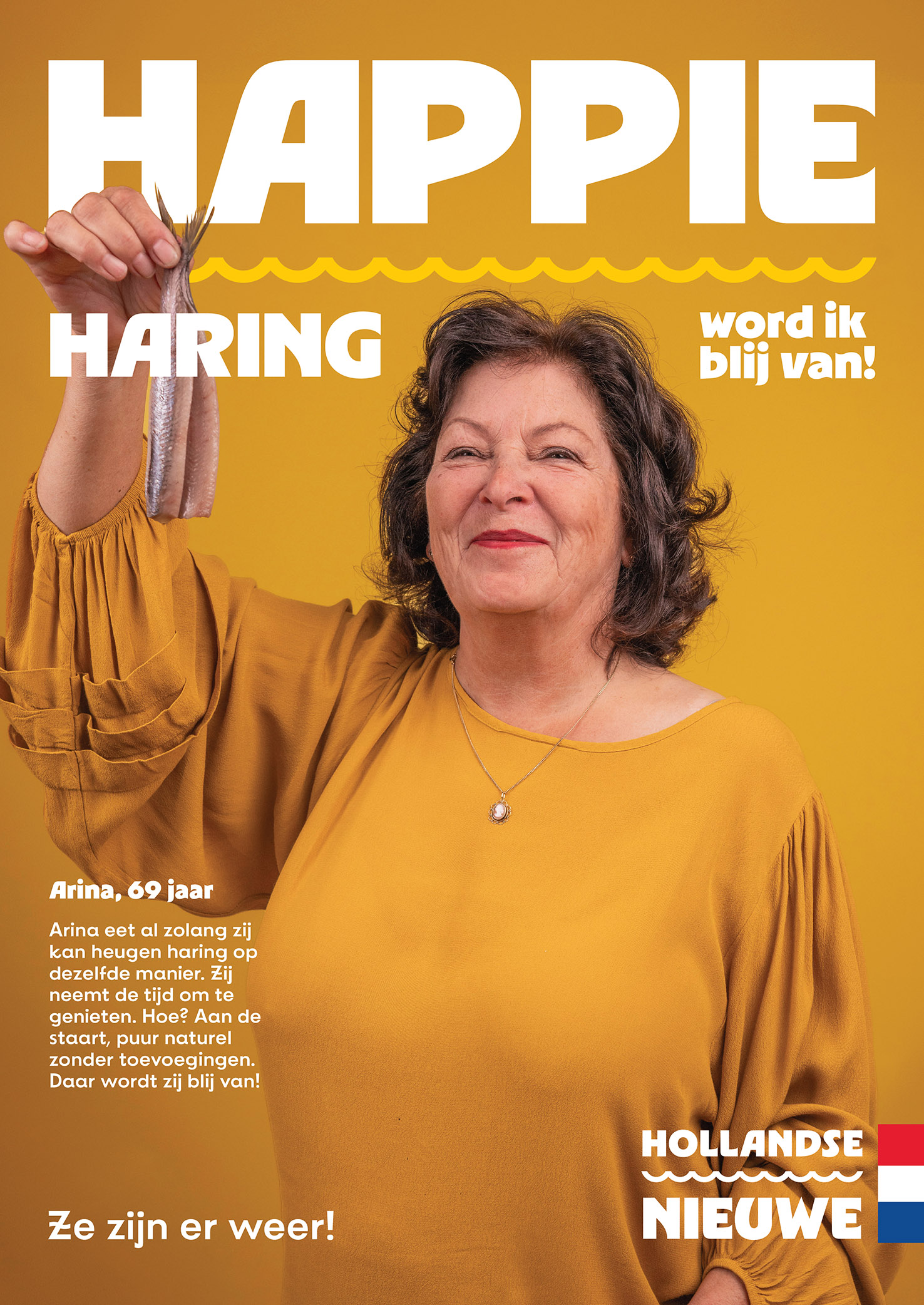 Poster B1-formaat - Happie Haring