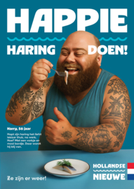 Poster B1-formaat - Happie Haring