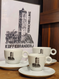 Koffieservies Koffiebranderij Terschelling