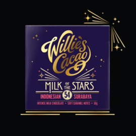 Willie's Cacao - Milk of the Stars 54% melkchocolade