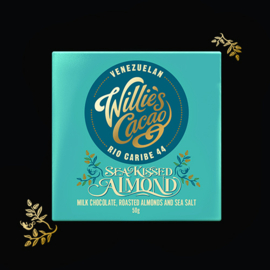 Willie's Cacao - Sea Kissed Almond 44% Melkchocolade