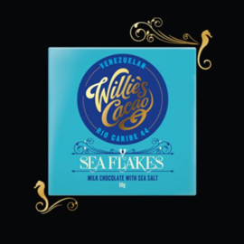 Willie's Cacao - Seaflakes 44% Melkchocolade