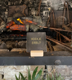 Koekje erbij?