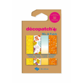 Decopatch Mix & Match - Happy Summer - 4 vellen - 30 x 40 cm