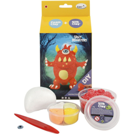 Funny Friends - Rood Monster Foam Clay Set