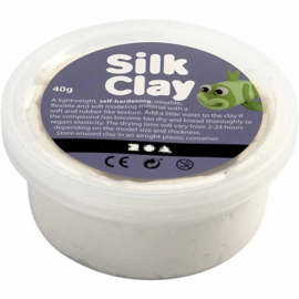 Silk Clay - Klei -  40 gr Wit