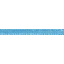 Lint van Satijn - Blauw - Breedte 3 mm - Lengte 15 m
