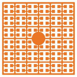 Pixelmatje - kleur oranje (389)