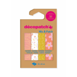Decopatch Mix & Match - Zoete uurtje - 4 vellen - 30 x 40 cm