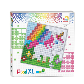 Pixelhobby XL - Complete Set - Regenboog Eenhoorn