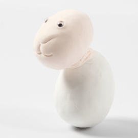 Knutselidee: Lammetje van Silk Clay
