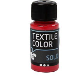 Textile Color Solid Rood - dekkend  - 50 ml