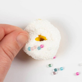 Knutselidee: Donuts maken van Foam en Silk Clay