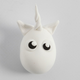 Knutselidee: Unicorn van Silk Clay op potlood